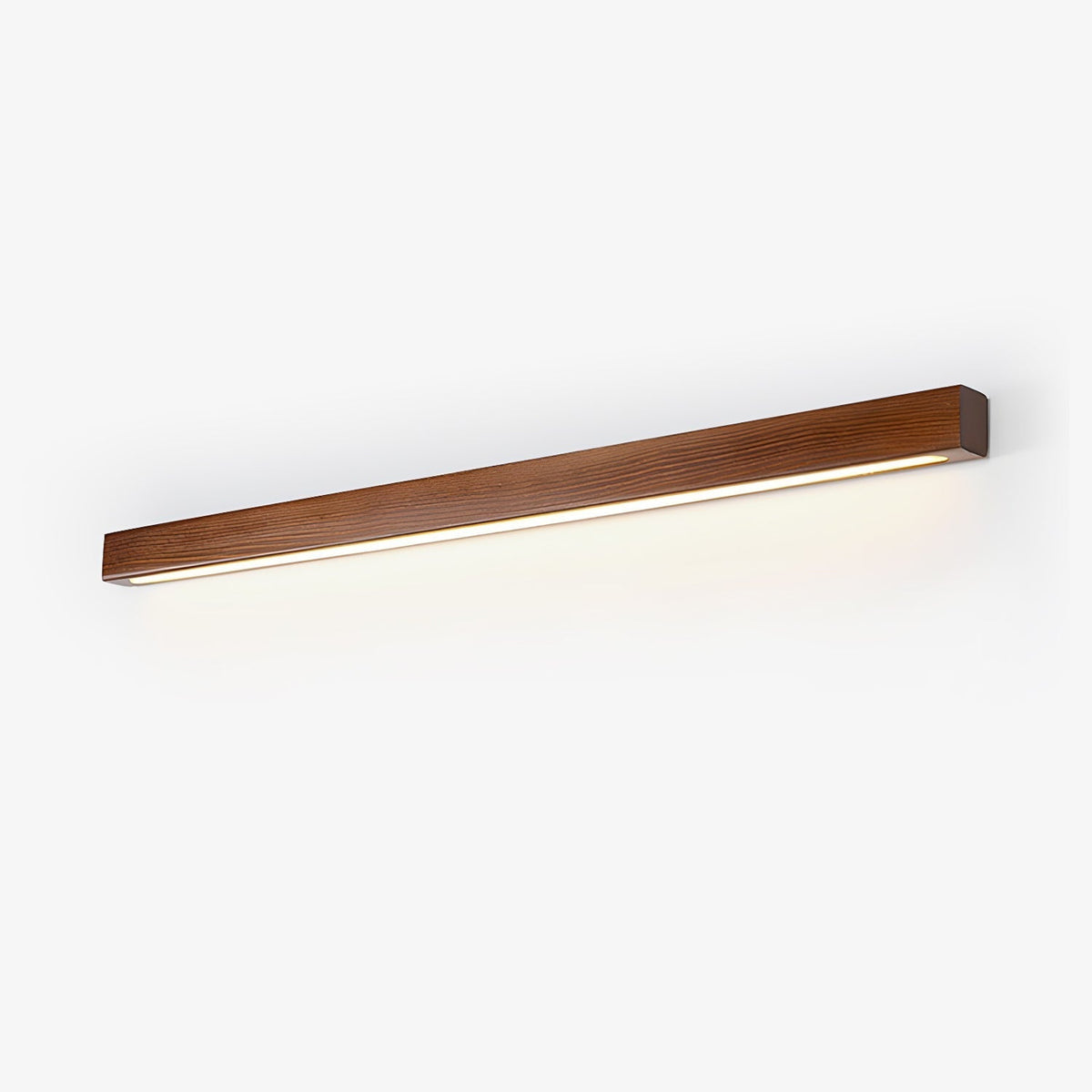 Wooden Wall Lamp Linear Design LED Lighting for Hallway Bedroom Modern Minimalist Scandinavian | Sansoti