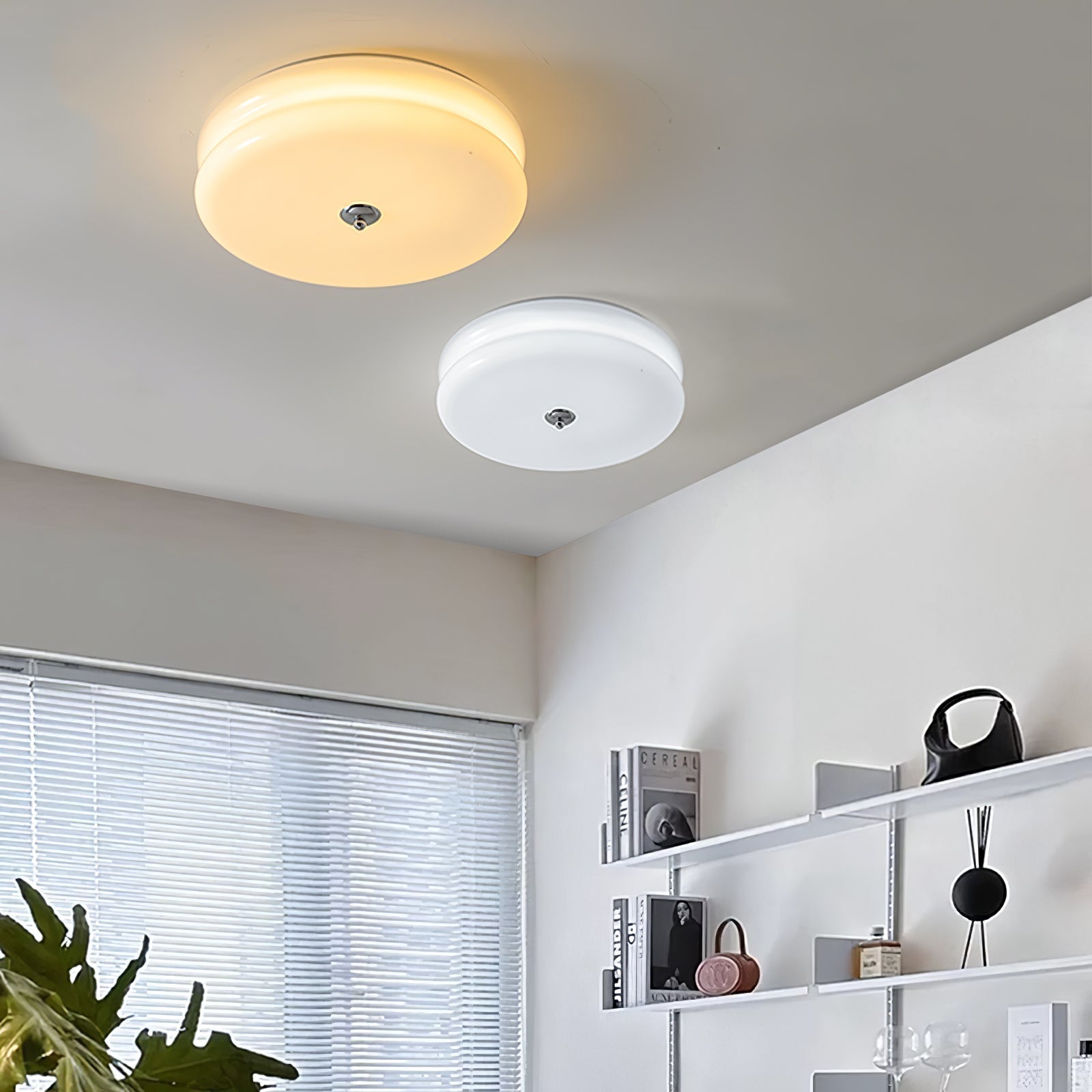 Art deco plafondlamp met geometrisch design en warm ledlicht voor stijlvolle interieurs | Sansoti