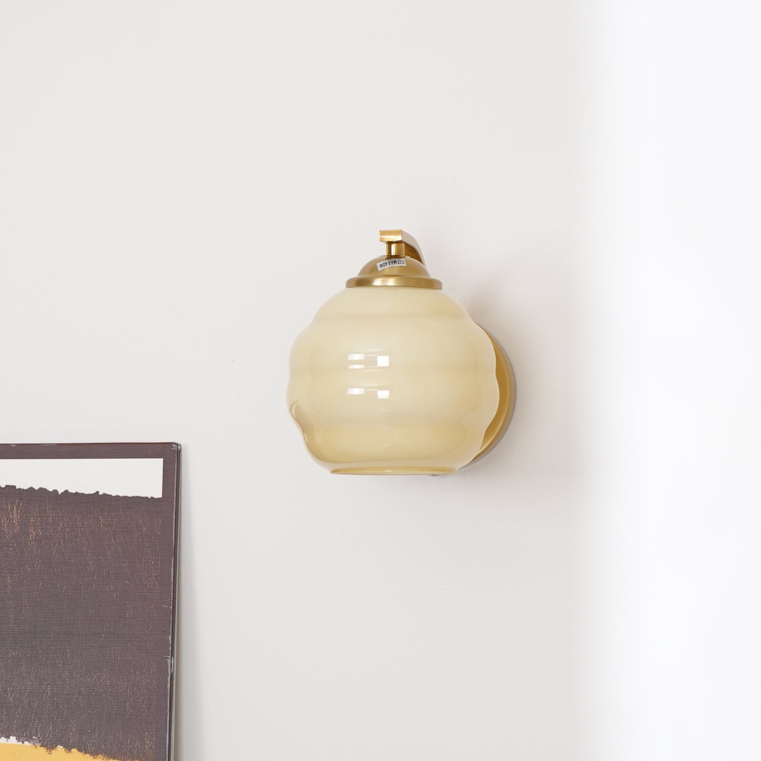 Art Deco Wandlamp Vintage Melkglas Armatuur Klassiek E26 E27 Fitting 1920s Geïnspireerd Interieurverlichting Woonkamer Gang Slaapkamer | Sansoti