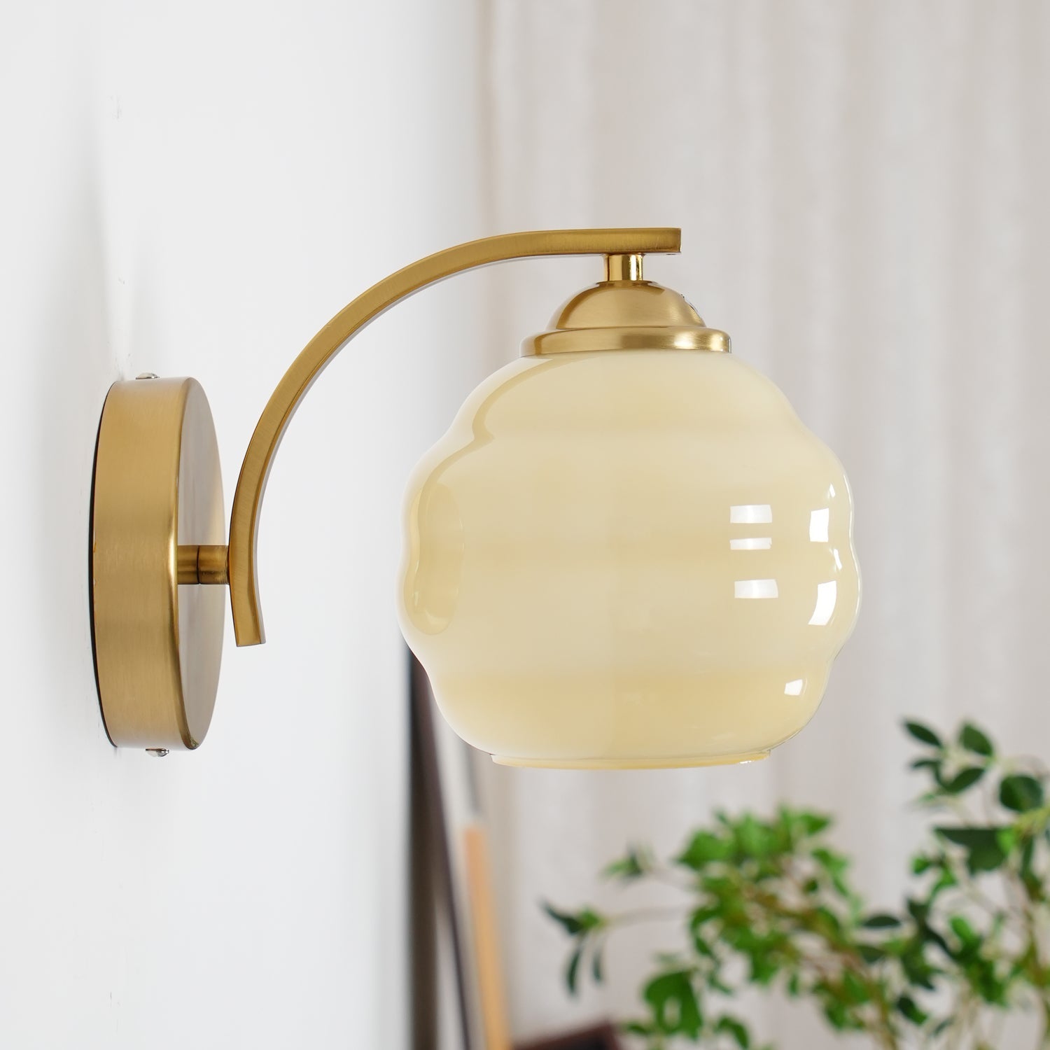 Art Deco Wandlamp Vintage Melkglas Armatuur Klassiek E26 E27 Fitting 1920s Geïnspireerd Interieurverlichting Woonkamer Gang Slaapkamer | Sansoti