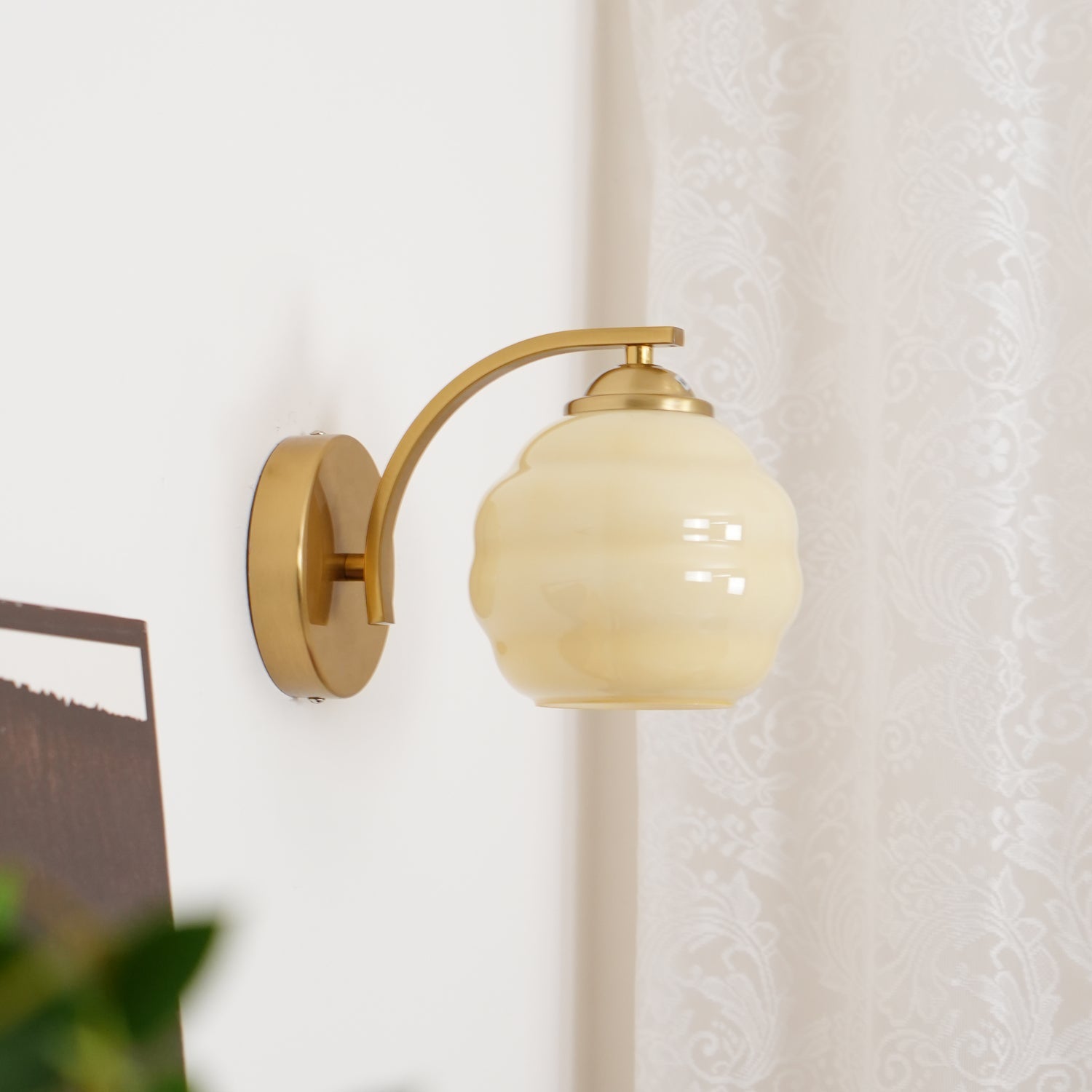 Art Deco Wandlamp Vintage Melkglas Armatuur Klassiek E26 E27 Fitting 1920s Geïnspireerd Interieurverlichting Woonkamer Gang Slaapkamer | Sansoti