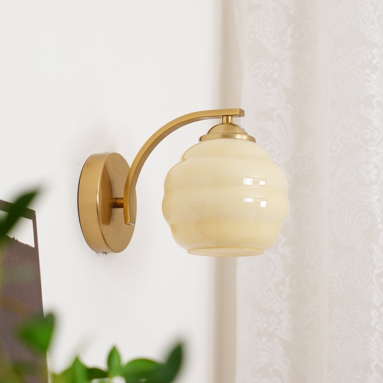 Art Deco Wandlamp Vintage Melkglas Armatuur Klassiek E26 E27 Fitting 1920s Geïnspireerd Interieurverlichting Woonkamer Gang Slaapkamer | Sansoti