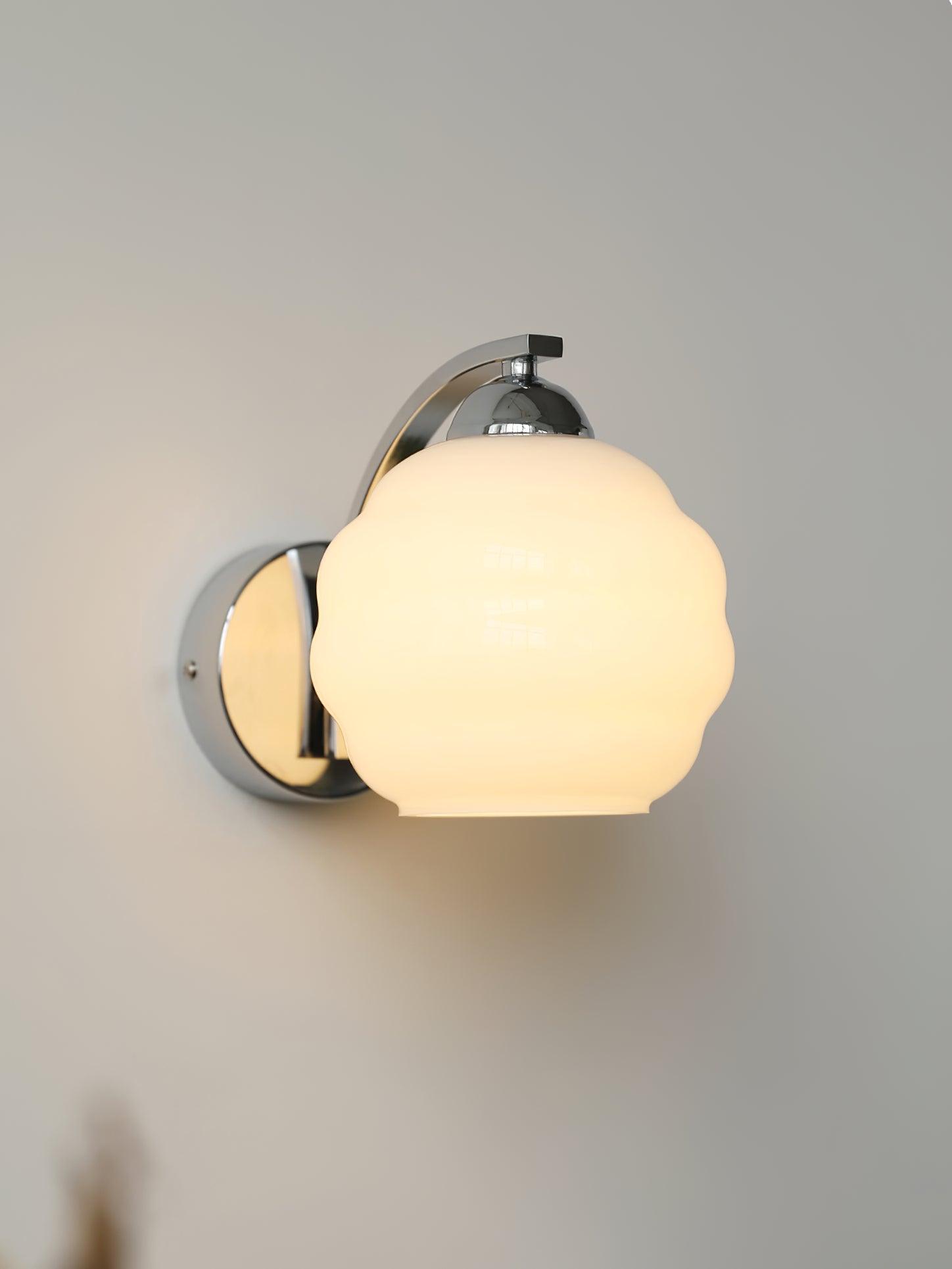Art Deco Wandlamp Vintage Melkglas Armatuur Klassiek E26 E27 Fitting 1920s Geïnspireerd Interieurverlichting Woonkamer Gang Slaapkamer | Sansoti