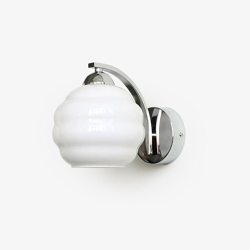 Art Deco Wandlamp Vintage Melkglas Armatuur Klassiek E26 E27 Fitting 1920s Geïnspireerd Interieurverlichting Woonkamer Gang Slaapkamer | Sansoti
