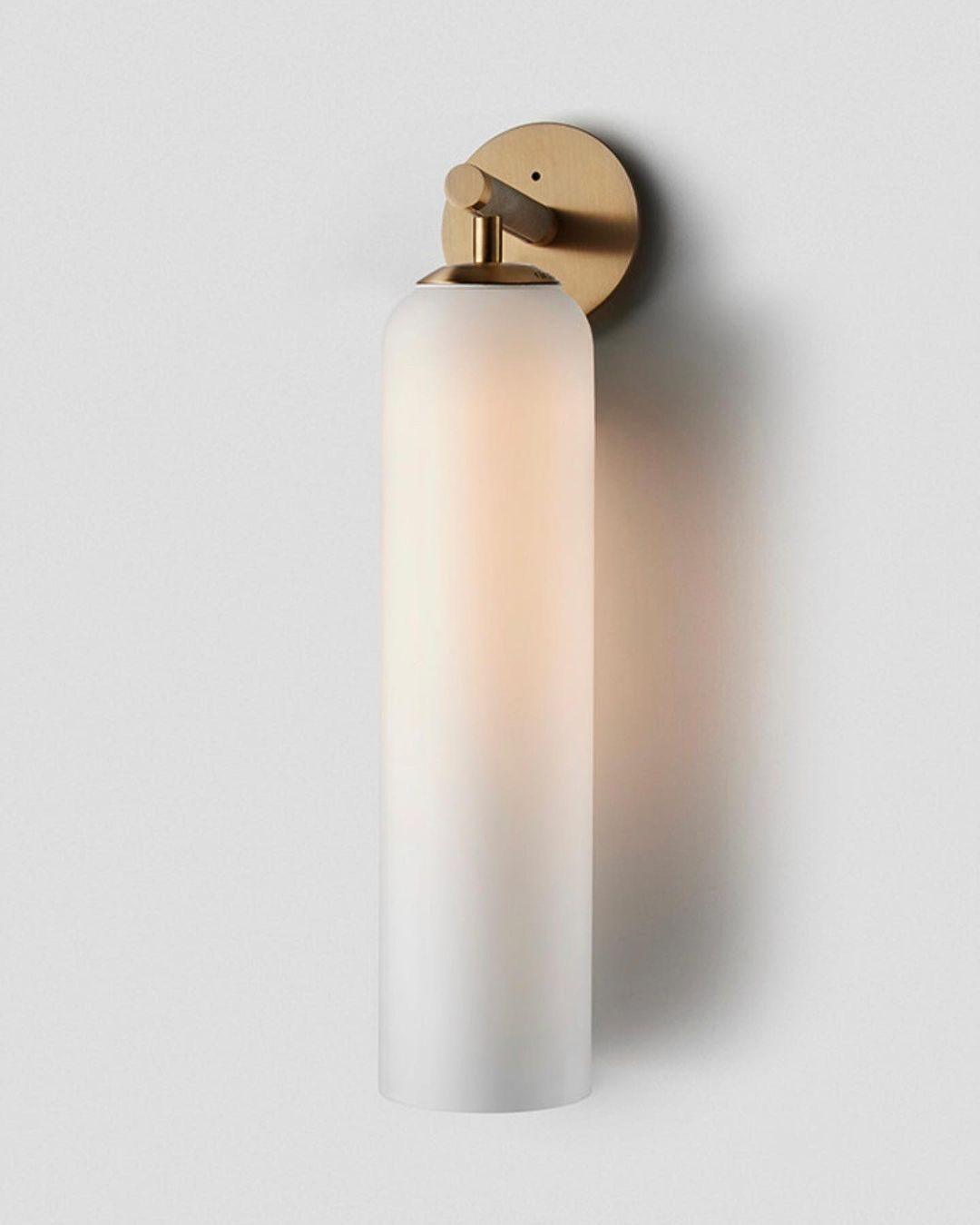 Glazen wandlamp met cilindervorm – elegante wandverlichting voor binnen | Sansoti