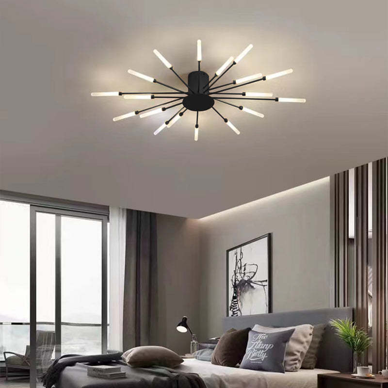 Moderne LED-Deckenleuchte mit sternförmigem Design für Wohn- und Schlafzimmer | Restfield