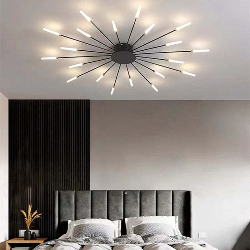 Moderne LED-Deckenleuchte mit sternförmigem Design für Wohn- und Schlafzimmer | Restfield