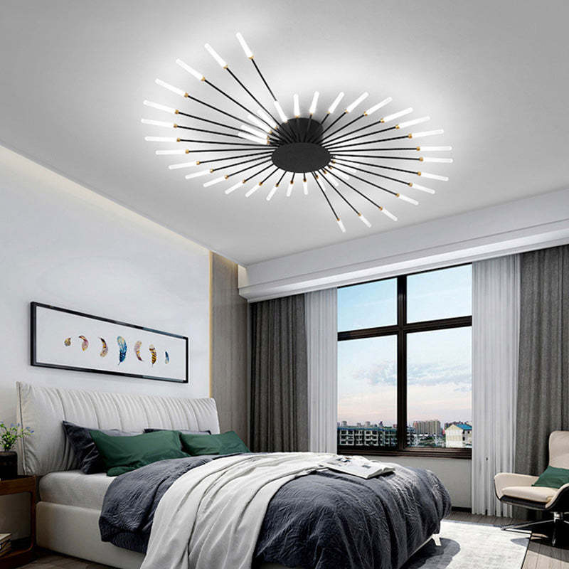 Moderne LED-Deckenleuchte mit sternförmigem Design für Wohn- und Schlafzimmer | Restfield