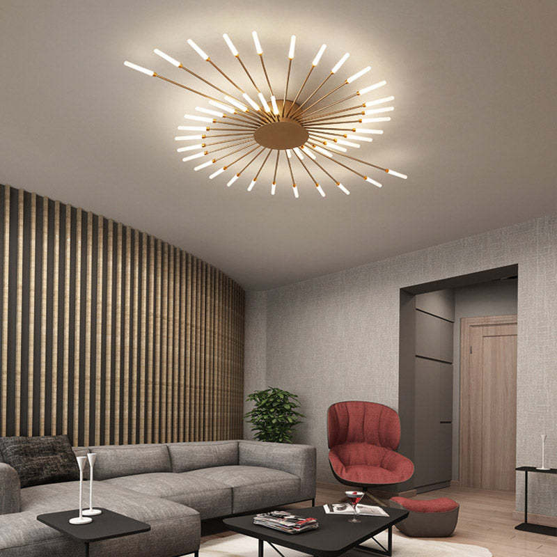 Moderne LED-Deckenleuchte mit sternförmigem Design für Wohn- und Schlafzimmer | Restfield