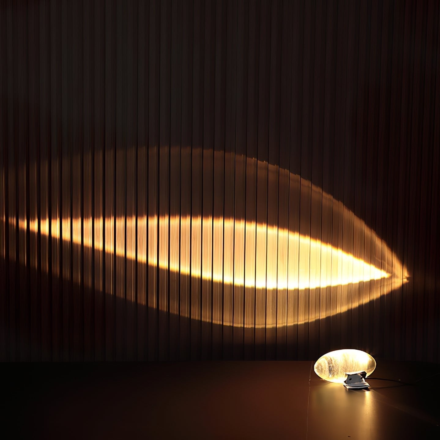 Marsman tafellamp LED kristalglas chroom binnen sfeerverlichting designlamp projectie lamp modern interieur nachtkastje dressoir verlichting | Sansoti