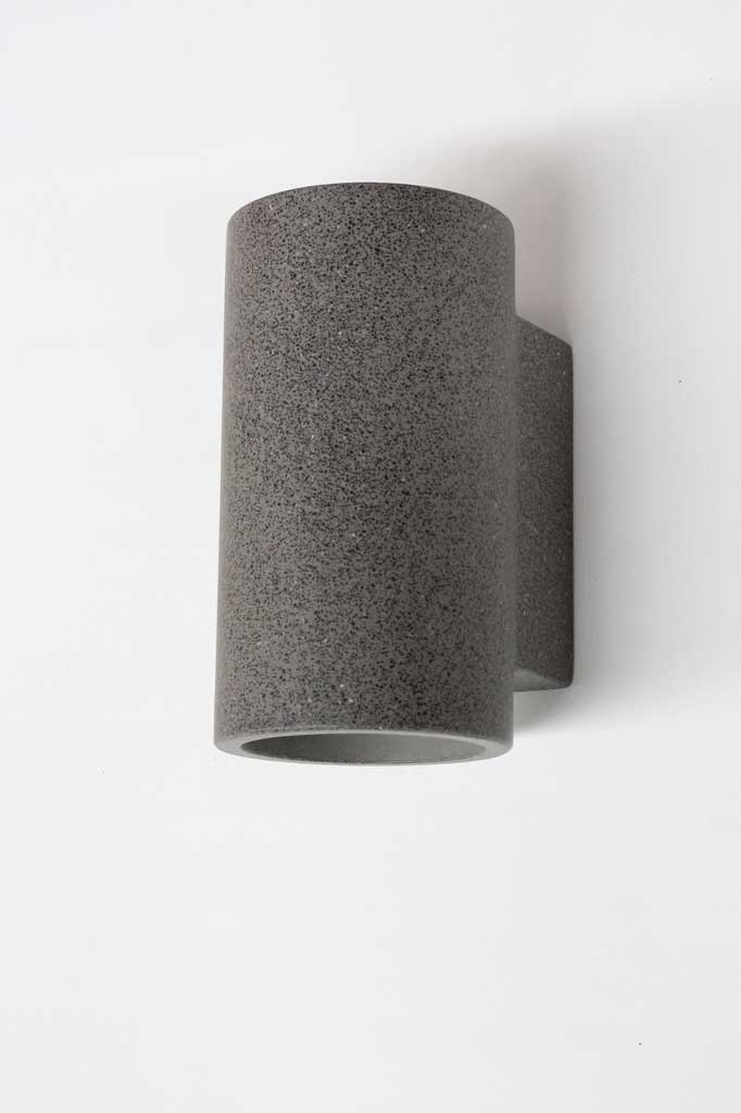 Outdoor Wall Lamp LED Concrete Look with Up/Down Lighting for Facade and Terrace | Sansoti