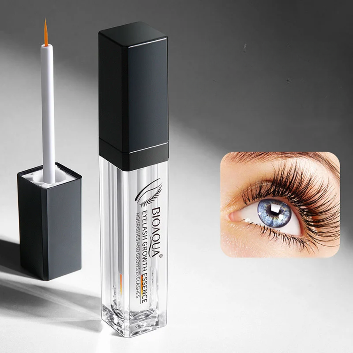 Eyelash Serum for Longer and Fuller Lashes with Peptides, Biotin, and Panthenol, Vegan, Paraben- and Fragrance-Free | Sansoti