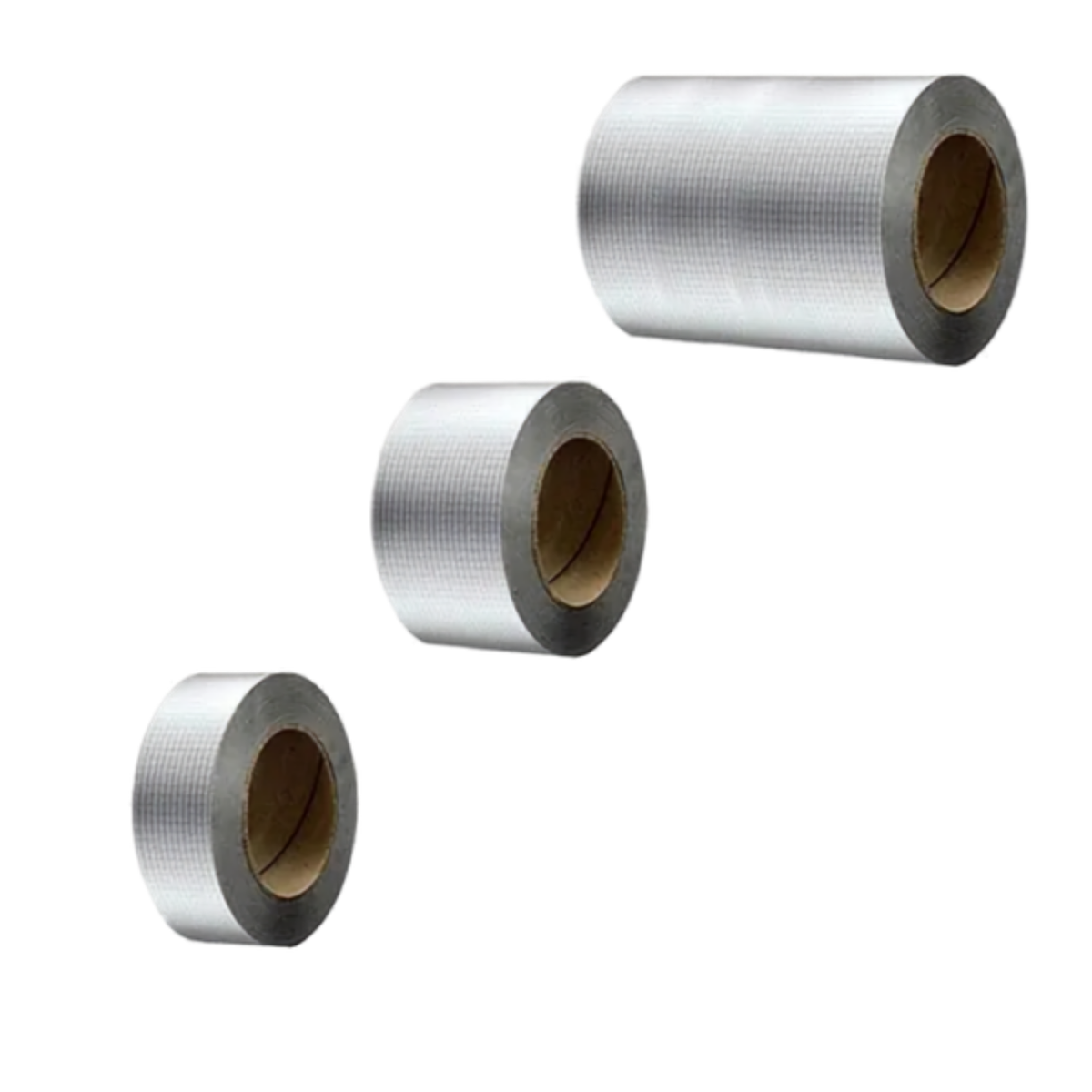 Waterdicht Reparatietape met Aluminium Afwerking voor Lekken Scheuren Voegen Hittebestendig Butylrubber | Sansoti