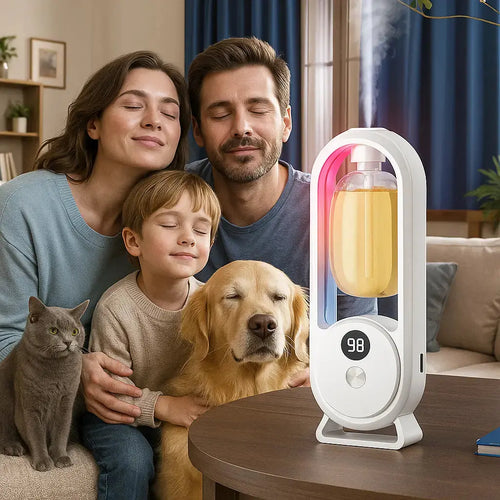 Automatischer Duftspender mit LED-Stimmungslicht