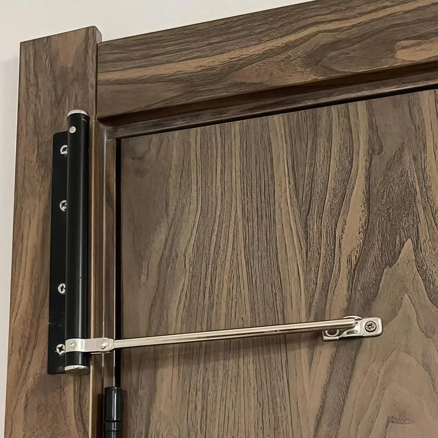 Automatische Deurdranger Edelstaal 4 Snelheidsstanden 18,5x17,5cm Zacht Sluitend Deur Sluiter Woonkamer Slaapkamer Kantoor Links Rechts Universeel | Sansoti