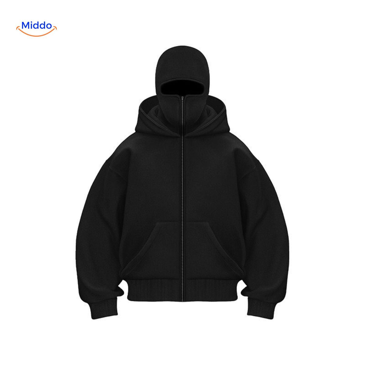 Katoenen Hoodie met Dubbele Capuchon Unisex Herfst Winter Streetwear Zachte Sweater Casual Comfortabel Outfit | Sansoti