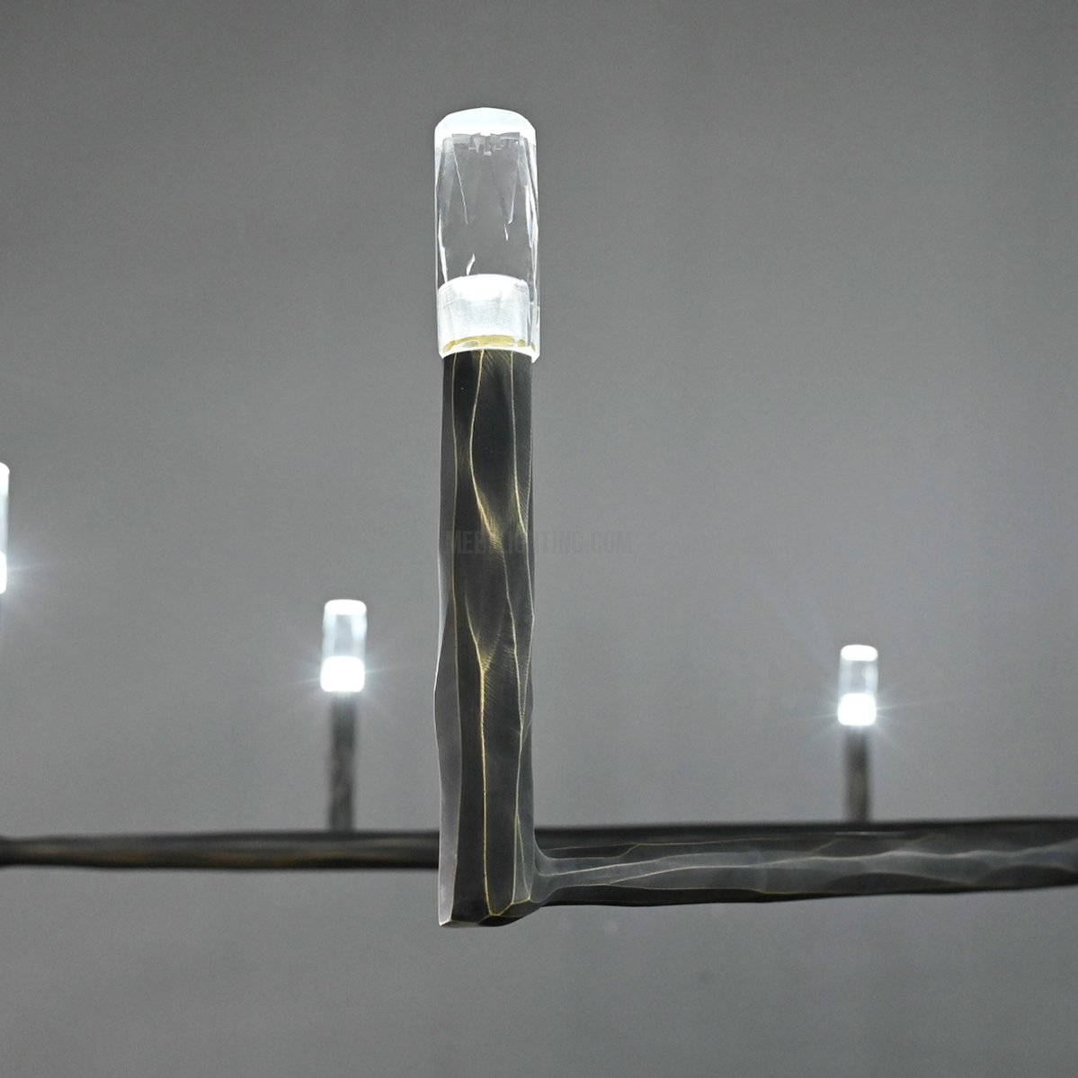Ronde Smeedijzeren Kroonluchter 36-72 inch Messing Brons Tin Eetkamer Woonkamer Sfeerlicht Hanglamp Nostalgisch | Sansoti