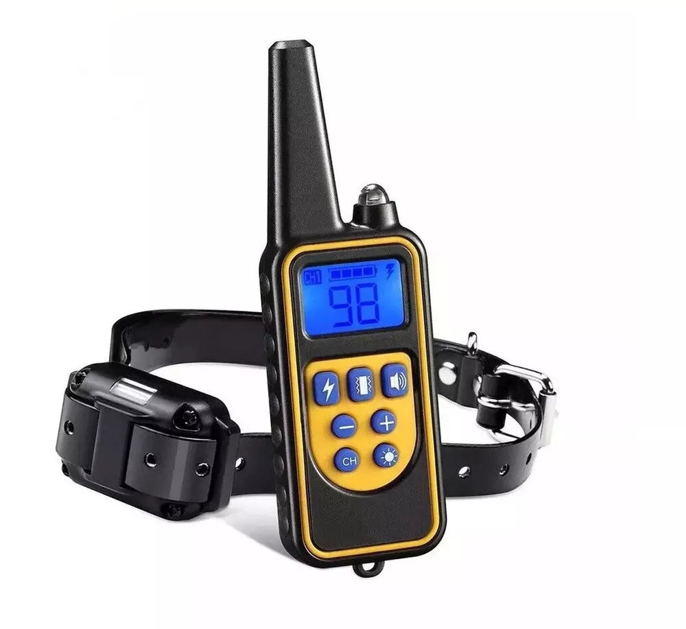 Rechargeable Dog Training Collar, Waterproof, 800m Range with Remote Control for Dog Training | Sansoti