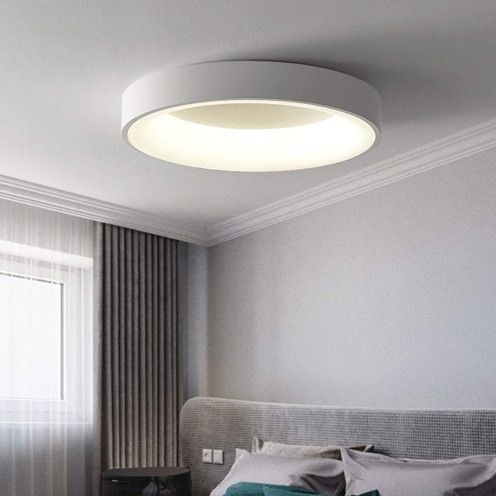 LED Deckenleuchte Rund Acryl Eisen Niedrige Räume Flur Schlafzimmer Wohnzimmer Moderne Aufbauleuchte Minimalistische Deckenbeleuchtung | Restfield