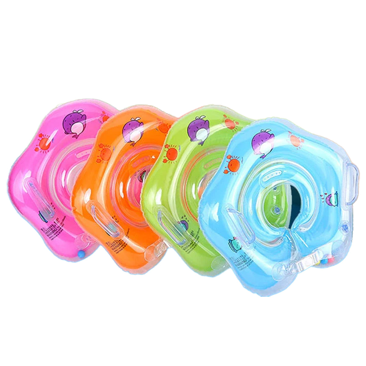 Baby Neck Ring Swimming Aid for Swim Lessons from 1 Month – Safe Baby Swimming with Inflatable Neck Float | Sansoti