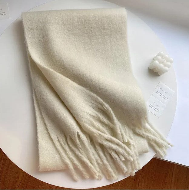 Kaschmirschal 240cm, weicher Winterschal für Damen und Herren, warmes Accessoire, Halstuch zum Wickeln für Herbst und Winter | Sansoti