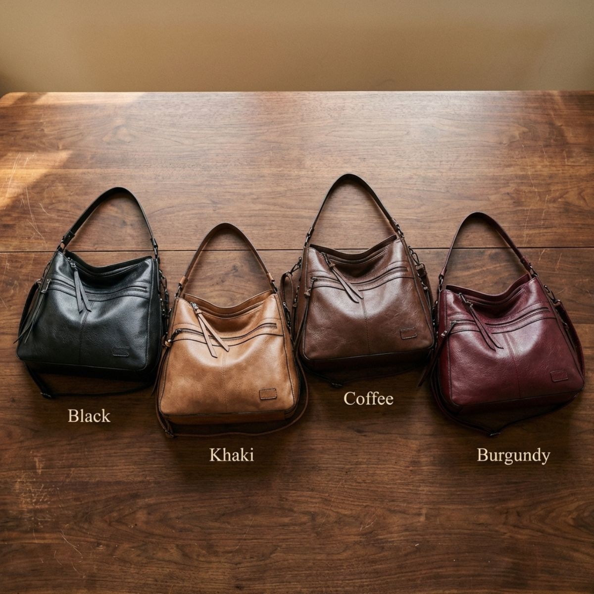 Leren Schoudertas met Verstelbare Riem Dames Premium Flap Crossbody Handtas voor Dagelijks Gebruik en Uitgaan | Sansoti