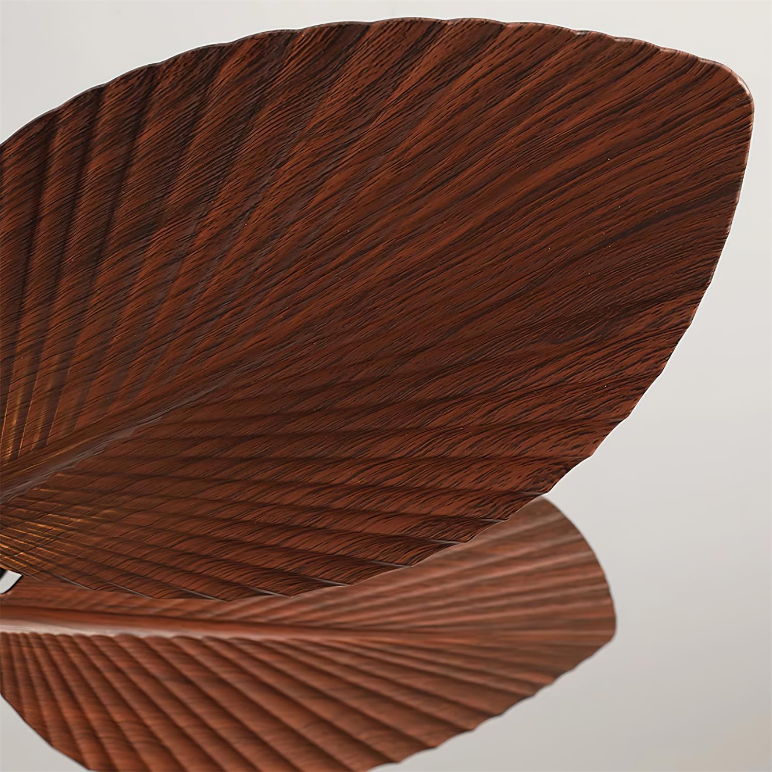Tropische Plafondventilator met Glazen Verlichting Ø76cm – Ventilator Plafondlamp Afstandsbediening Dimbaar 6 Snelheden Koper Motor voor Slaapkamer Woonkamer | Sansoti