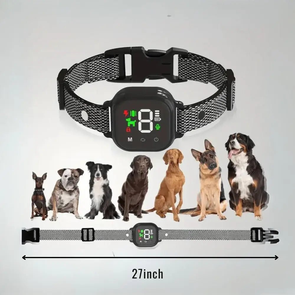 Smart Dog Training Collar with Touchscreen Control Adjustable Waterproof for Small and Large Dogs | Sansoti