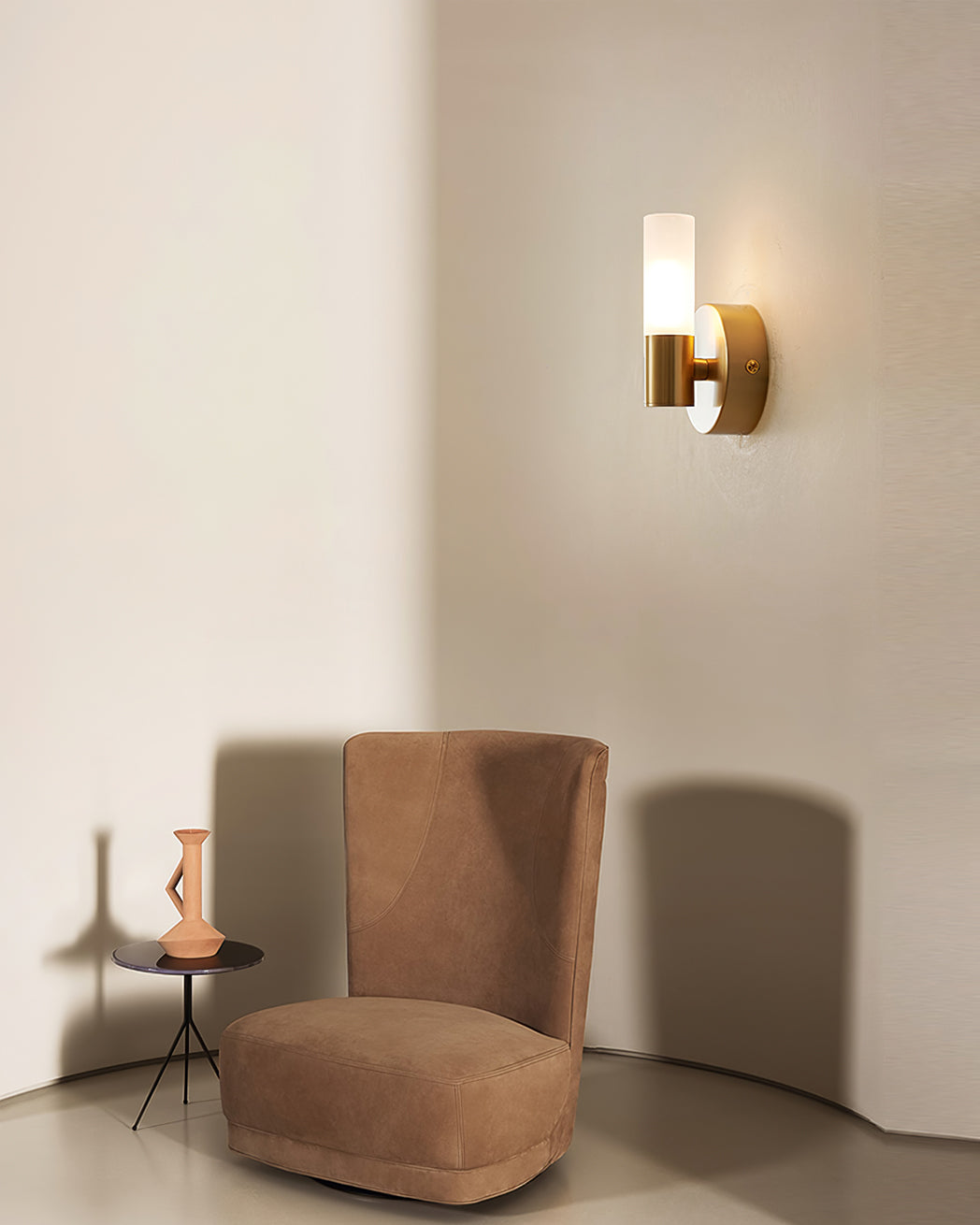 Wandlamp met G9-fitting en acryl kap – moderne binnenverlichting in design A, B of C | Sansoti