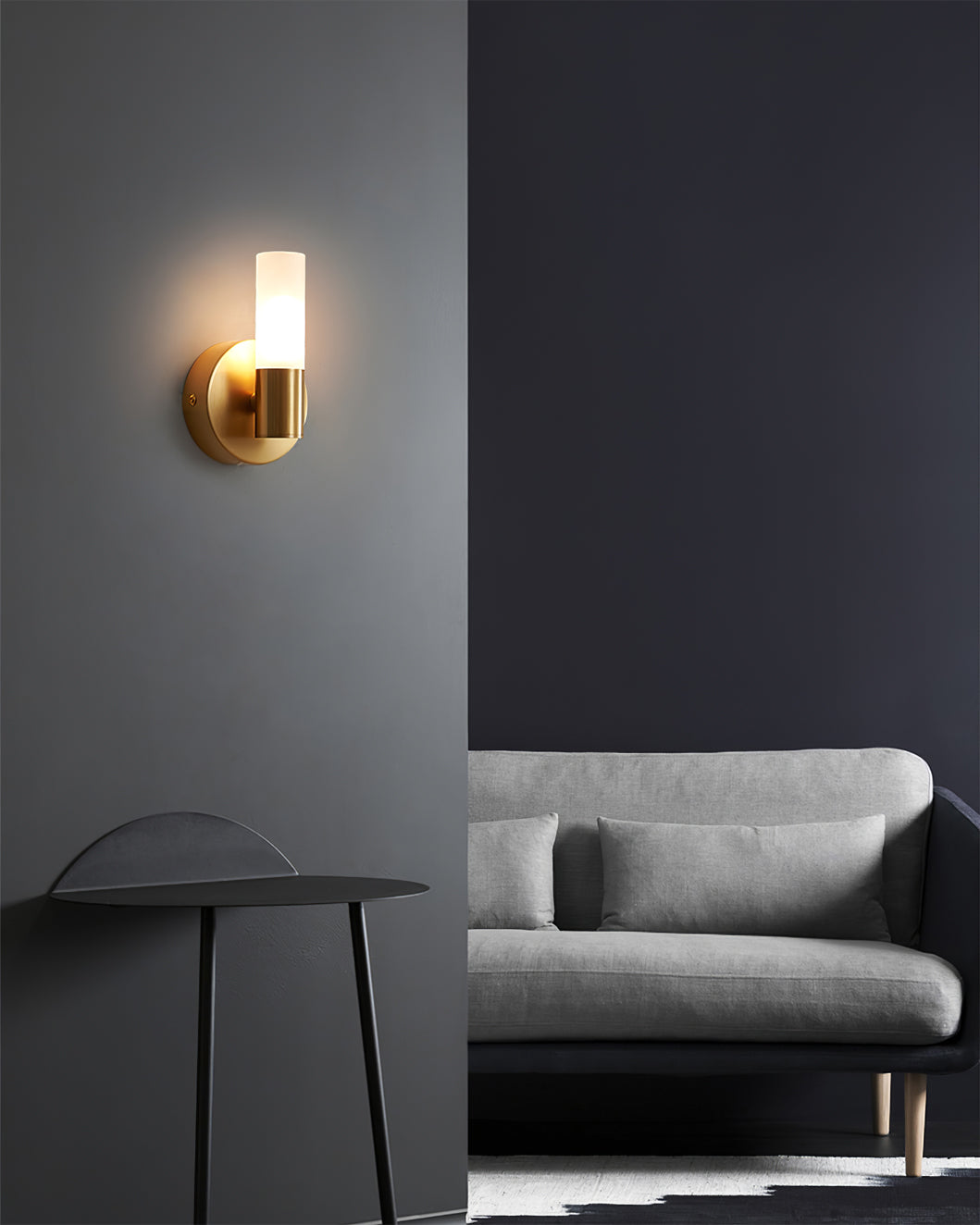 Wandlamp met G9-fitting en acryl kap – moderne binnenverlichting in design A, B of C | Sansoti