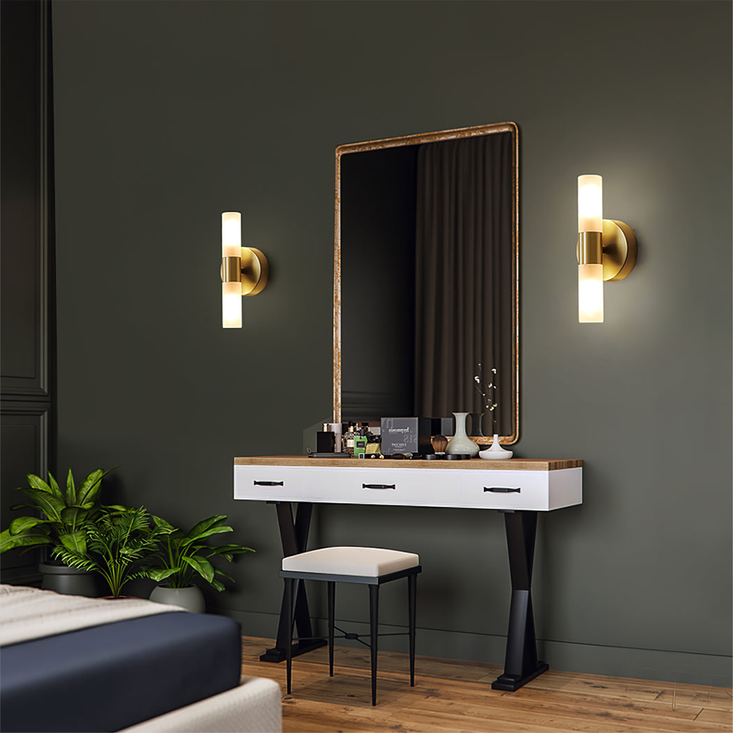 Wandlamp met G9-fitting en acryl kap – moderne binnenverlichting in design A, B of C | Sansoti
