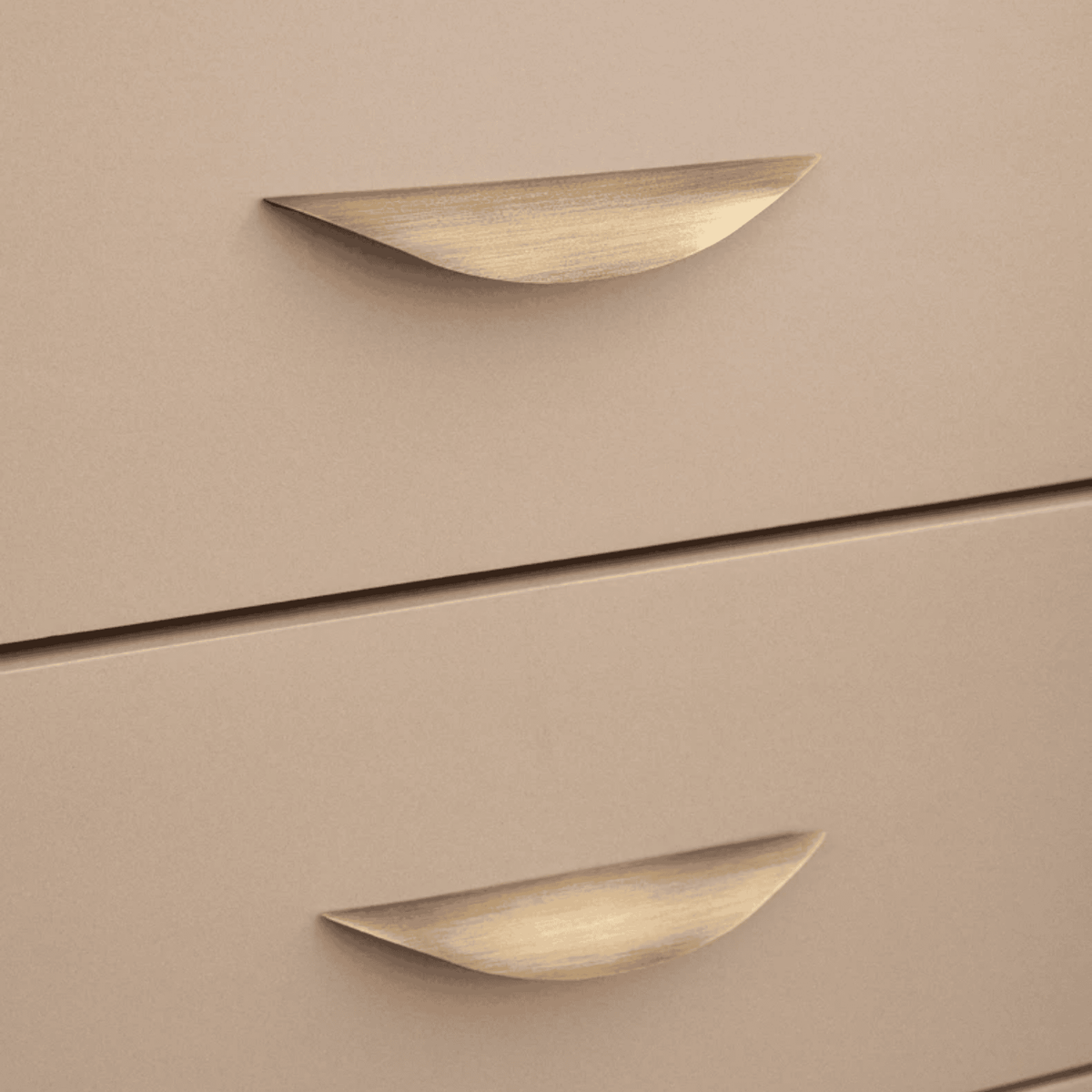 Geborsteld Messing Meubelgreep Modern Vintage Design Keuken Kast Lade Handvat Meubels Beslag 3 Maten Goud | Sansoti