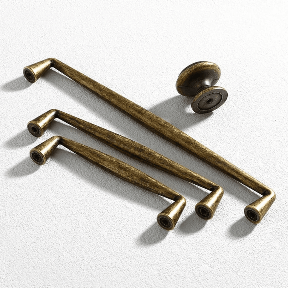 Vintage Knobs & Handles Bronze Zinc Alloy Furniture Cabinet Drawer Classic Antique Cabinet Handle Retro Door | Sansoti