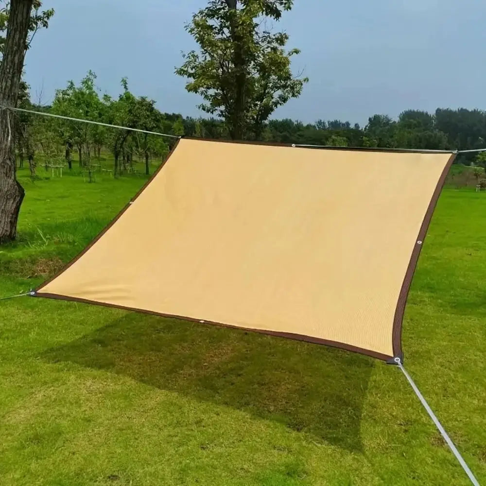 Schaduwdoek voor Tuin — HDPE Zonwering met UV-Bescherming | 90% Schaduw | Duurzaam Weefsel met Metalen Ogen | Ideaal voor Terras Balkon Kas | Luchtdoorlatend Doek voor Zomer | Sansoti