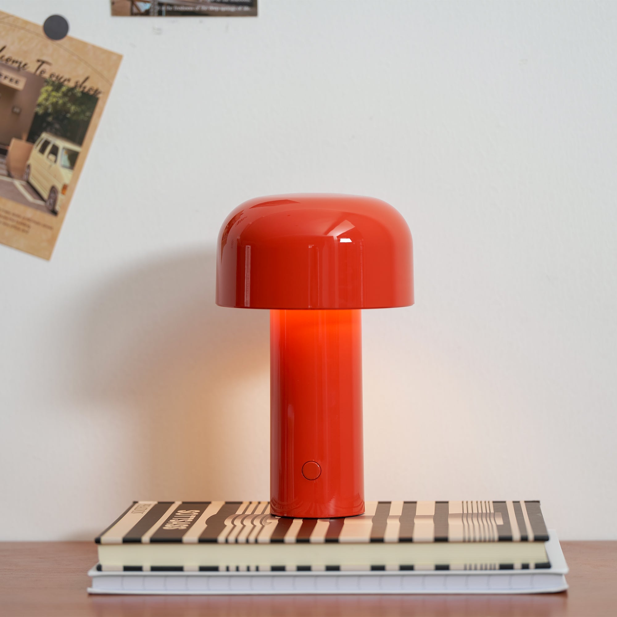 Draadloze Oplaadbare LED Tafellamp met Geïntegreerde LED & Touch Dimfunctie | Sansoti