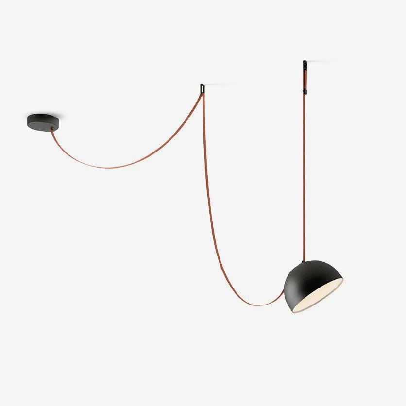 Pendant Light with Adjustable Canvas Straps and 360° Light Distribution for an Atmospheric Living Room and Dining Room | Sansoti