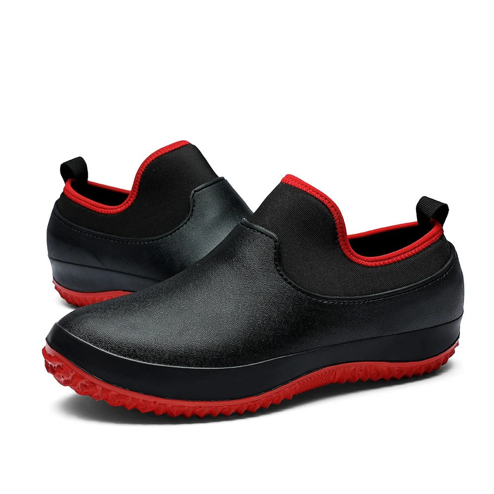 Professionele Werkschoenen Waterbestendig Antislip Zwart Blauw Rood Groen Veiligheidsschoenen Horeca Bouw Magazijn Outdoor | Sansoti