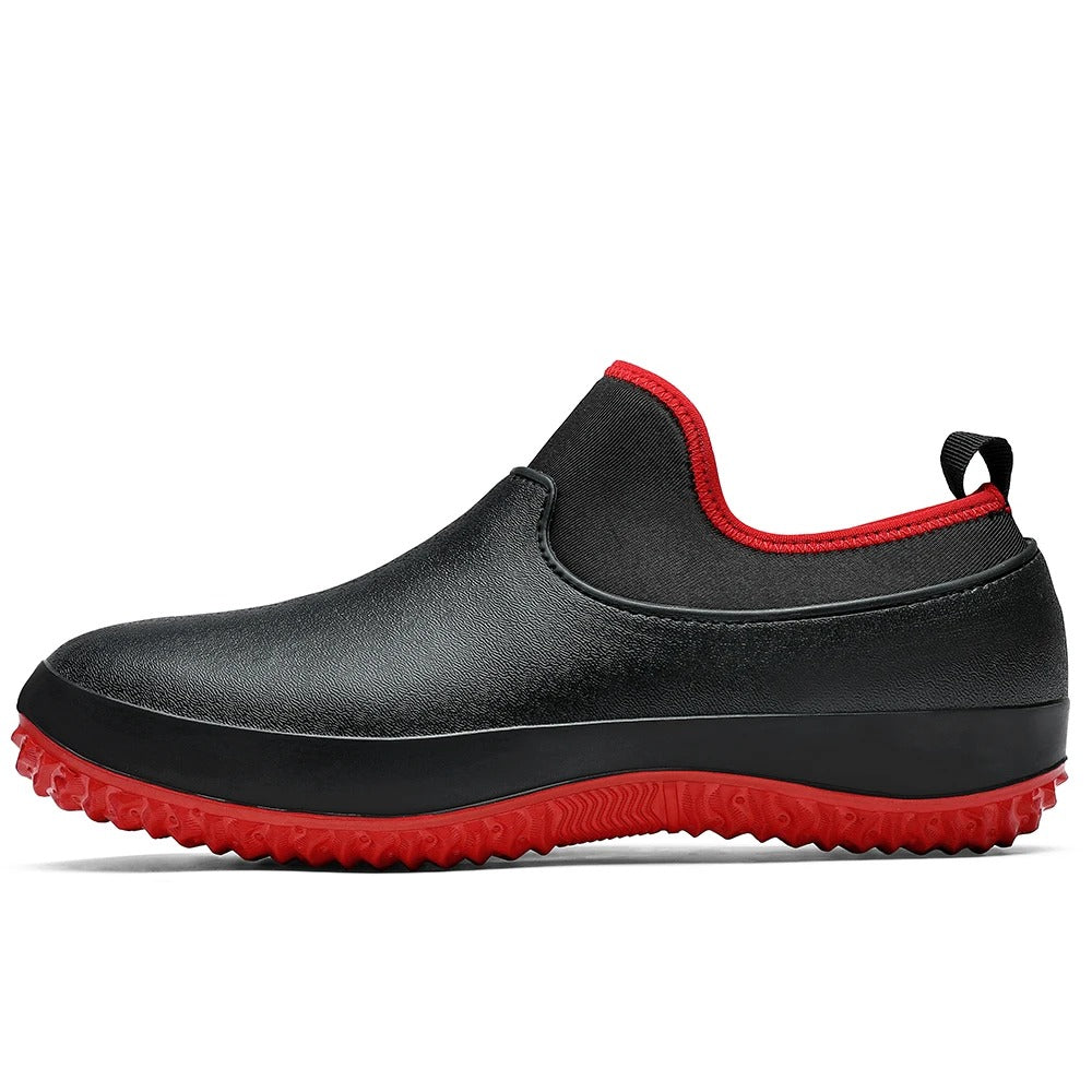 Professionele Werkschoenen Waterbestendig Antislip Zwart Blauw Rood Groen Veiligheidsschoenen Horeca Bouw Magazijn Outdoor | Sansoti
