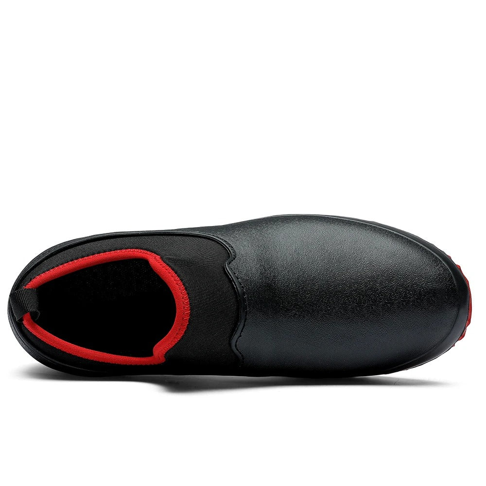 Professionele Werkschoenen Waterbestendig Antislip Zwart Blauw Rood Groen Veiligheidsschoenen Horeca Bouw Magazijn Outdoor | Sansoti