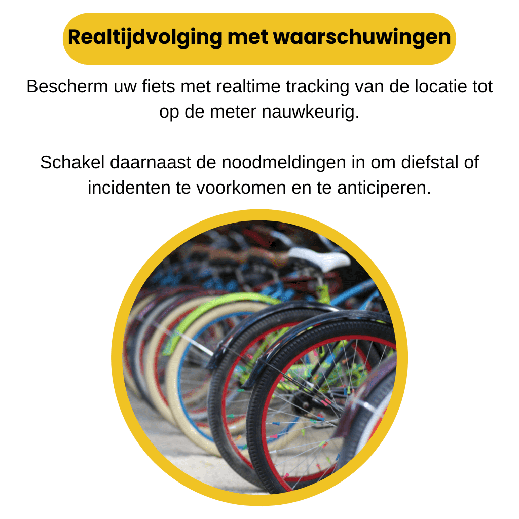 GPS-tracker voor Fiets Realtime Locatiebepaling zonder Abonnement | Sansoti