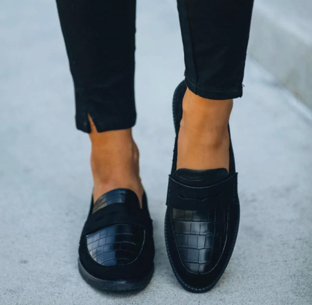 Instapschoenen Heren Leer Casual Loafers Comfortabel 35-41 | Sansoti