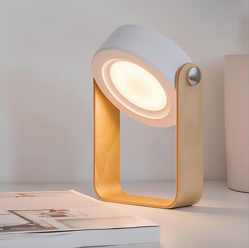 Dimbare LED-Lantaarn met USB-Oplaadbaar Sfeerlicht Warm Wit 3 Helderheidsstanden Draagbaar Tafellamp 25x12cm | Sansoti