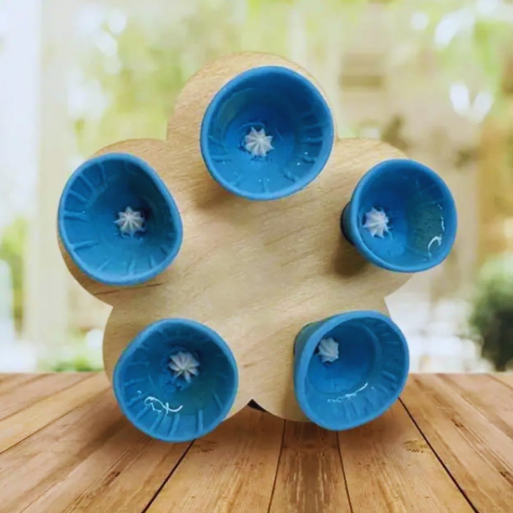 Voederstation voor Bijen en Vlinders – Set van 5 Drinkbekers – Tuinwaterbron voor Bestuivers – Helpt Bijen Hydrateren – Milieuvriendelijk Materiaal – Ideaal voor Bijvriendelijke Tuin | Sansoti