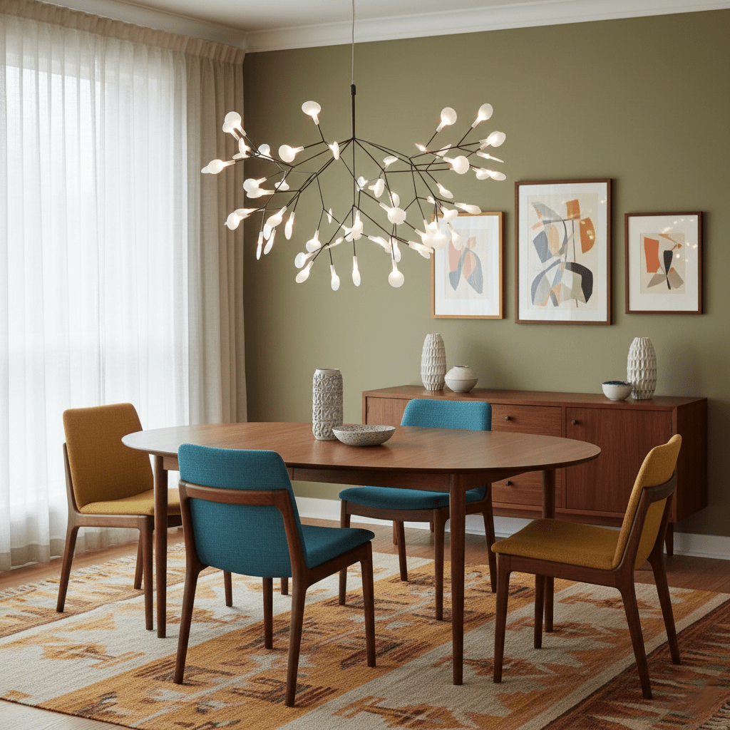 LED Kroonluchter Zwart met Acryl Lichtpunten – 30 tot 135 Lampjes voor Eetkamer en Hal | Sansoti