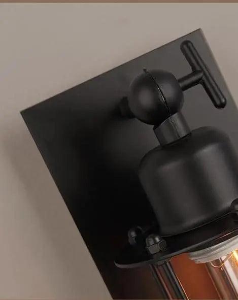 Industriële Vintage Wandlamp met Metalen Armatuur – Retro Verlichting voor Woonkamer, Slaapkamer & Kantoor | Sansoti