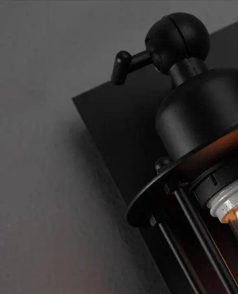 Industriële Vintage Wandlamp met Metalen Armatuur – Retro Verlichting voor Woonkamer, Slaapkamer & Kantoor | Sansoti