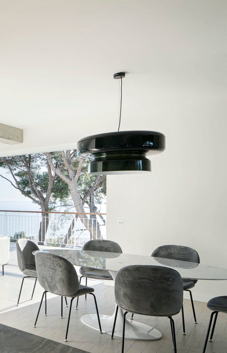 Hanglamp Glas Metaal LED Retro Bruin Eettafel Woonkamer Verstelbaar Snoer Design Verlichting Modern Interieur | Sansoti