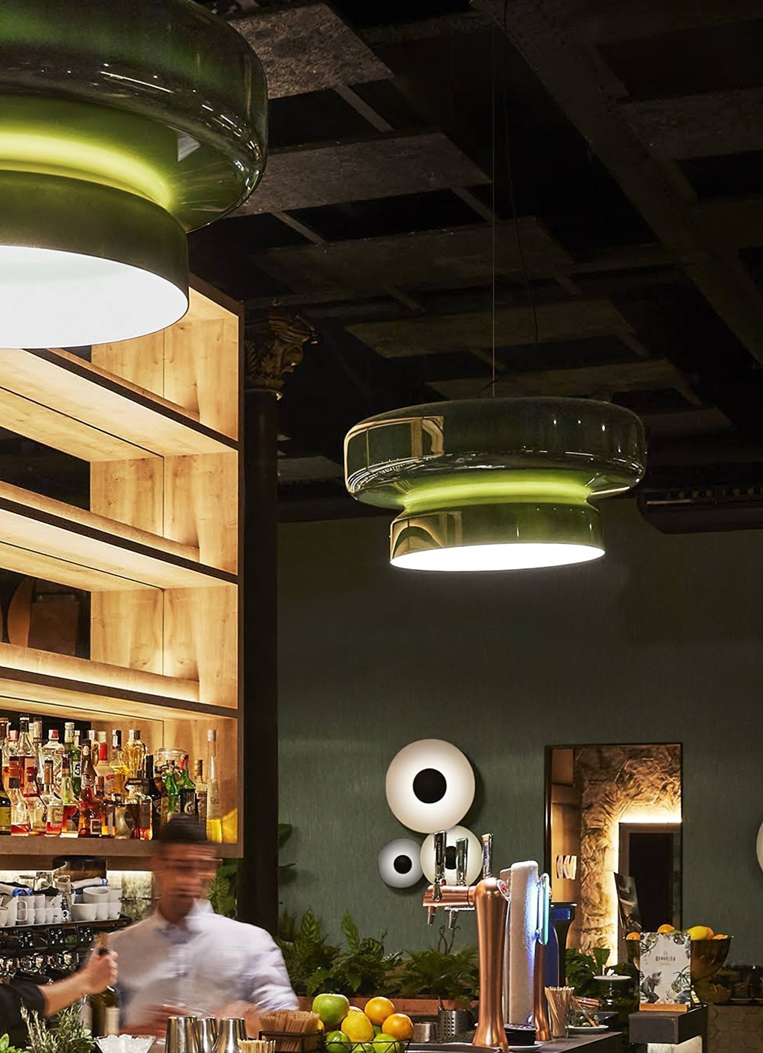 Hanglamp Glas Metaal LED Retro Bruin Eettafel Woonkamer Verstelbaar Snoer Design Verlichting Modern Interieur | Sansoti