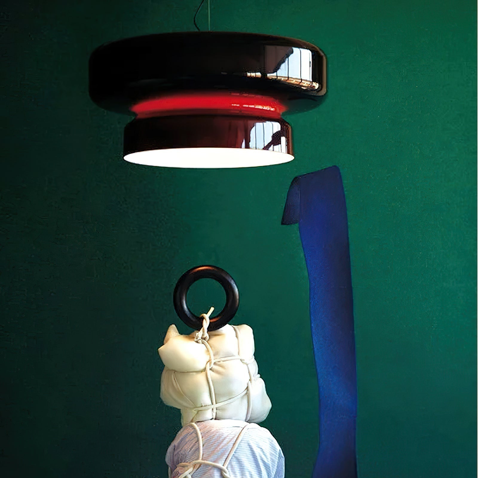 Hanglamp Glas Metaal LED Retro Bruin Eettafel Woonkamer Verstelbaar Snoer Design Verlichting Modern Interieur | Sansoti
