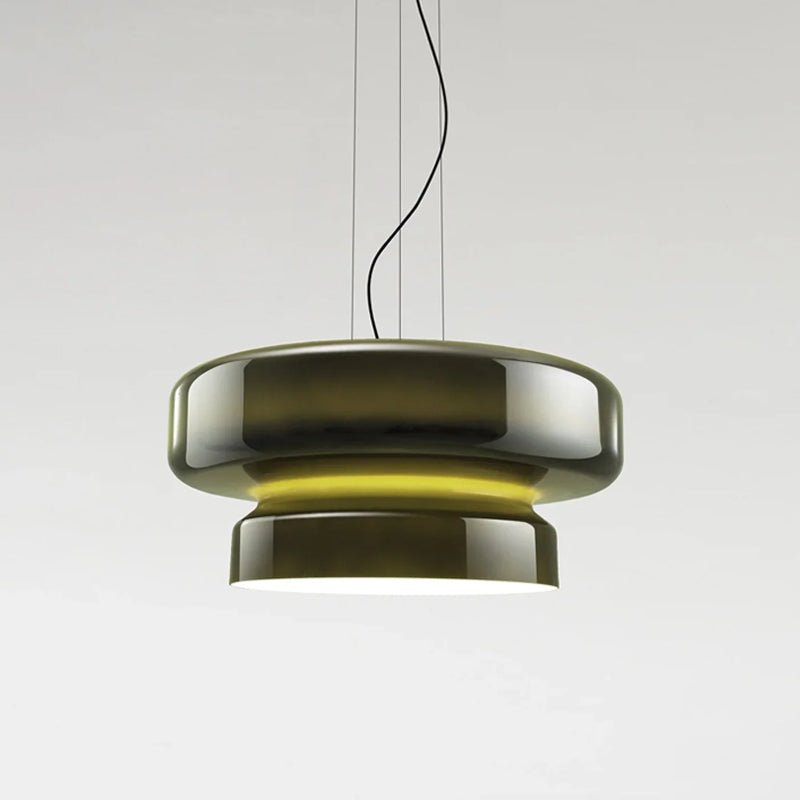 Suspension Verre Chrome Ambre Vert Violet E27 Boule Moderne Salon Chambre Salle à Manger | Restfield